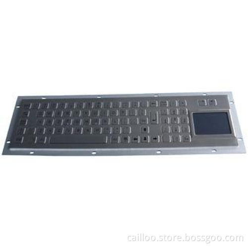 ruggedized Industrial Keyboard With Touchpad / numeric keyp
